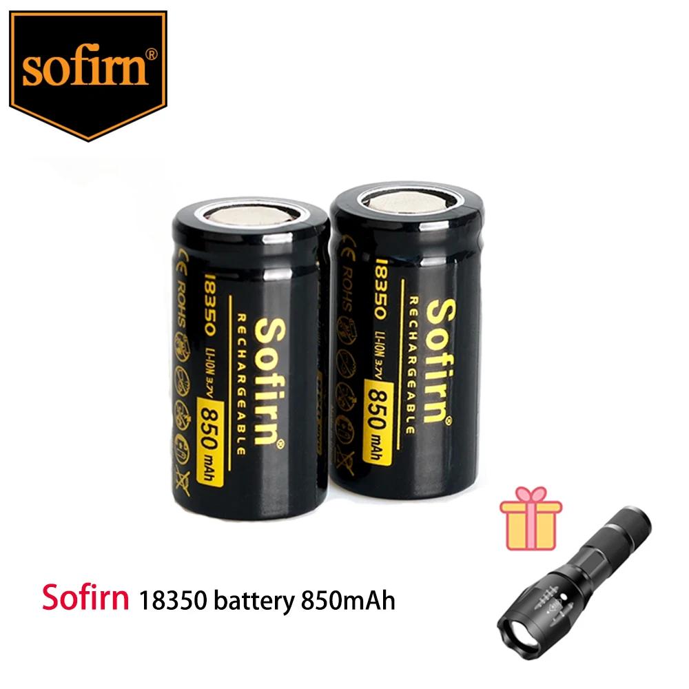 Sofirn 18350 1100mah Sofirn SP40 SP40A 工    3.7V Ƭ
